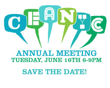 Save June 16, 2020, 6 PM for the CEANYC Annual Meeting